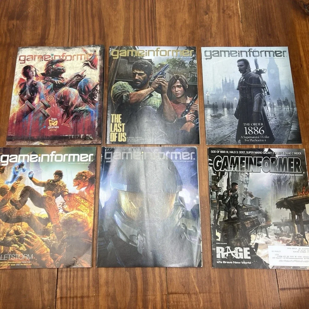 Game Informer Magazine Lot 29 Issues GTA V Mario Halo Batman Last of Us Fortnite